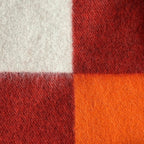 Wool Only Plaid Blanket made from Norwegian Wool