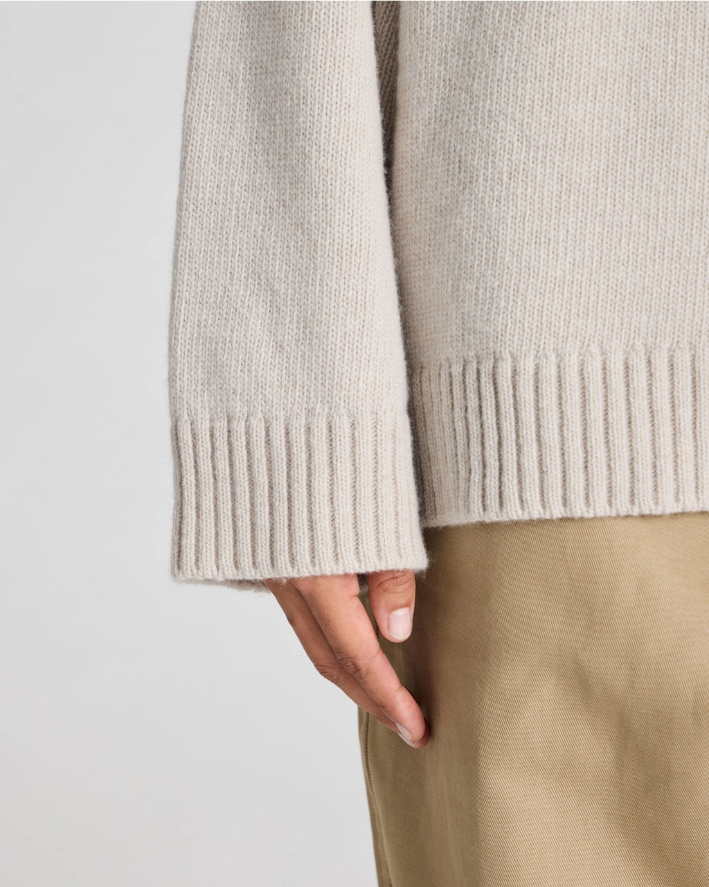 GAI+LISVA Turtleneck Knit Sweater