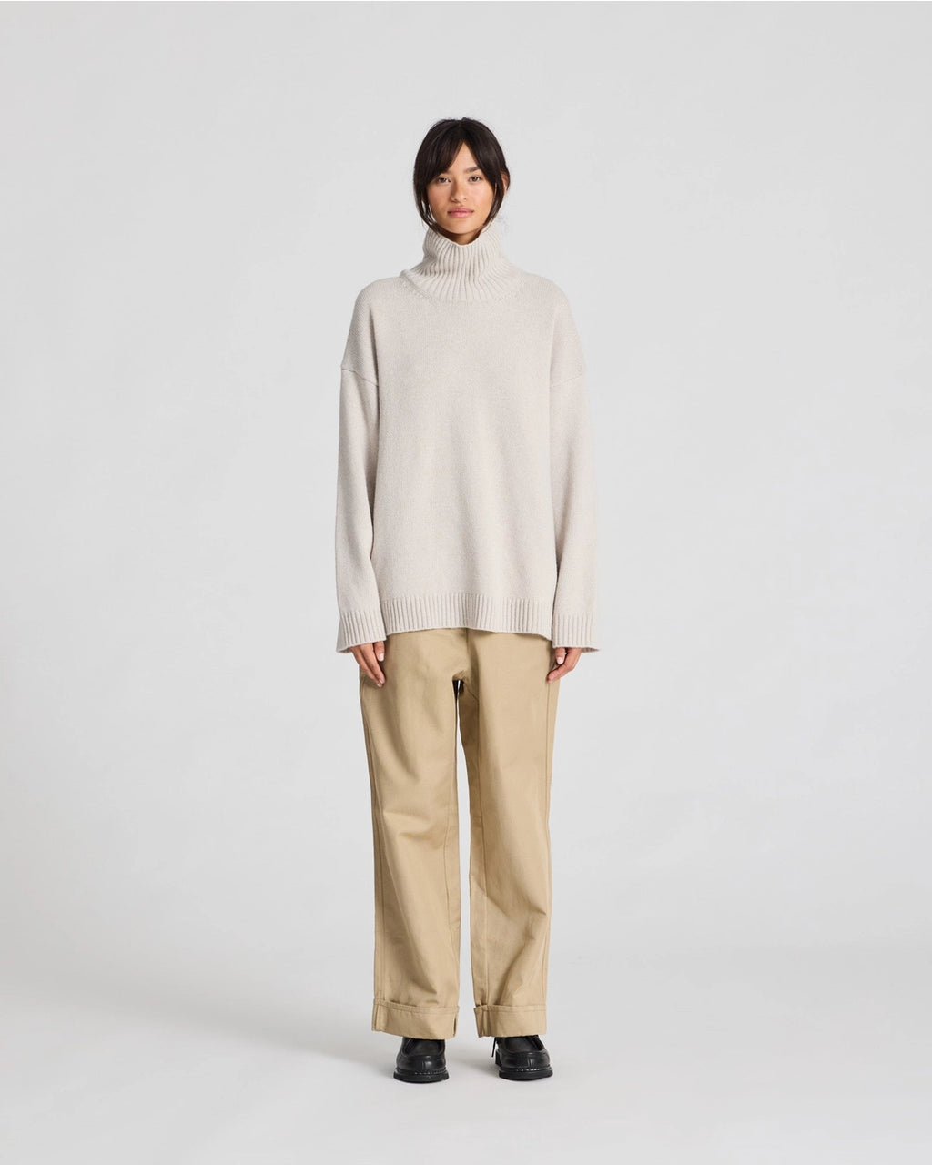 GAI+LISVA Turtleneck Knit Sweater